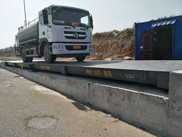 電子汽車衡使用現場